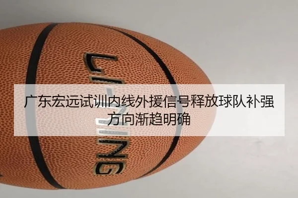 广东宏远试训内线外援信号释放球队补强方向渐趋明确
