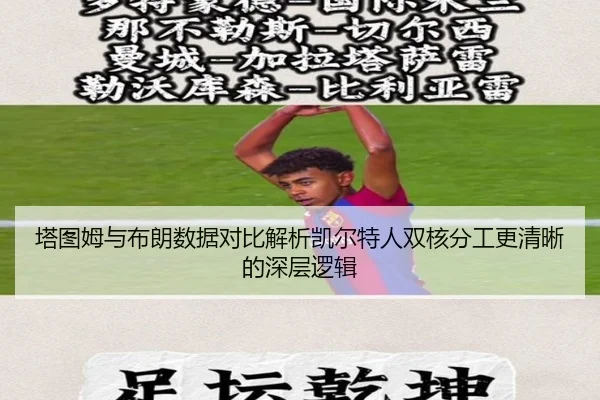 塔图姆与布朗数据对比解析凯尔特人双核分工更清晰的深层逻辑
